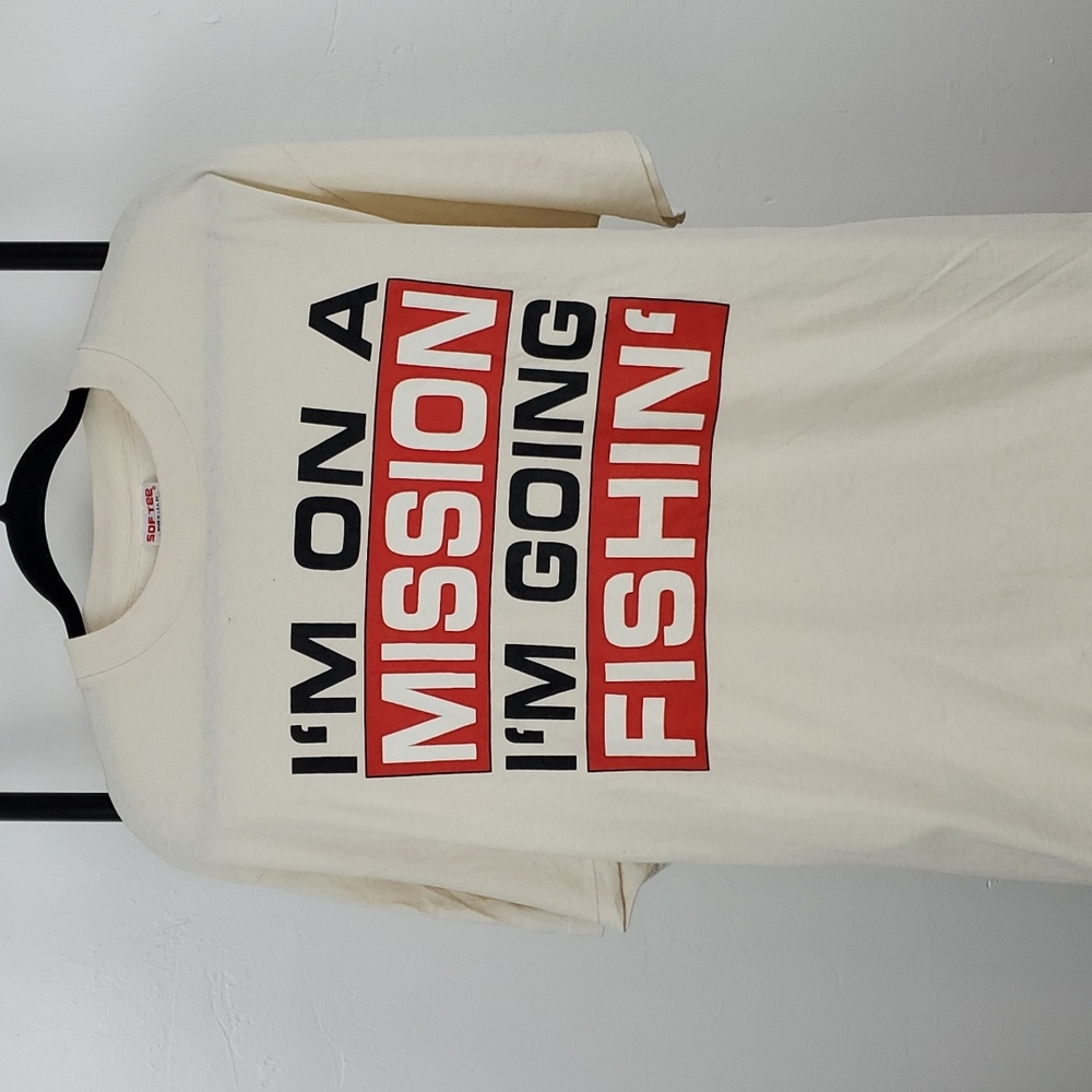 Vintage Sof Tee graphic t-shirt cotton adult short sleeve made in USA size XL